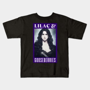 Lilac & Gooseberries - Sorceress - Yen - Anime - Portrait - Fantasy Witcher Kids T-Shirt